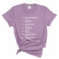 Load image into Gallery viewer, Teacher Ministry Leader - Bible Scripture Comfort Colors Tee