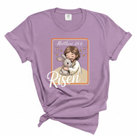 Load image into Gallery viewer, He Is Risen - Easter Comfort Colors Tee