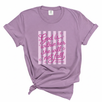 Load image into Gallery viewer, God Is Within Her She Will Not Fall - Comfort Colors Tee