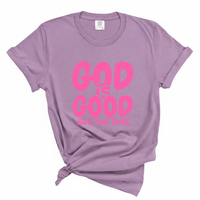 Load image into Gallery viewer, God Is Good All the Time - Christian Women's Tee Shirt