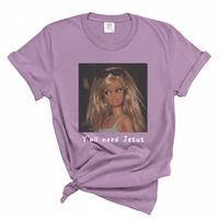 Load image into Gallery viewer, Ya'll Need Jesus  - Christian Humor Comfort Colors Women's Tee