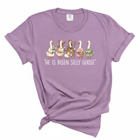 Load image into Gallery viewer, He Is Risen Silly Goose - Funny Christian Easter Comfort Colors Tee