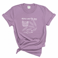 Load image into Gallery viewer, Watch What He Does Tee - Christian Miracle Shirt Five Loaves Two Fish