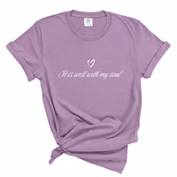 Load image into Gallery viewer, It Is Well With My Soul - Comfort Colors Women's Tee