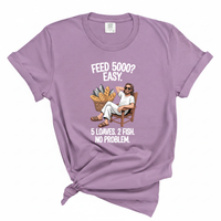 Load image into Gallery viewer, Feed 5000 5 Loaves 2 Fish Shirt - Funny Christian Jesus Shirt