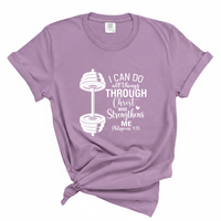 Load image into Gallery viewer, I Can Do All Things Through Christ - Comfort Colors Tee