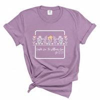 Load image into Gallery viewer, Consider How The Wildflowers Grow - Comfort Colors Tee