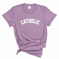 Load image into Gallery viewer, Catholic Est. 33 AD - Comfort Colors Tee