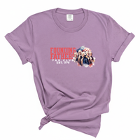 Load image into Gallery viewer, Founding Fathers Patriotic USA - Comfort Colors Tee