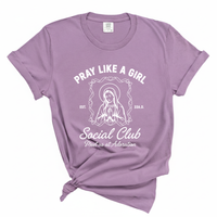 Load image into Gallery viewer, Pray Like a Girl Shirt - Catholic Women's Tee