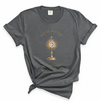 Load image into Gallery viewer, Not Me But God St Carlo Acutis - Catholic Devotion T Shirt