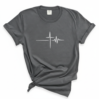 Load image into Gallery viewer, Cross Heartbeat Shirt - Life with Jesus Tee
