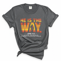 Load image into Gallery viewer, Jesus The Way The Truth The Life - Comfort Colors Tee