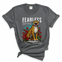 Load image into Gallery viewer, Fearless - Bible Scripture Comfort Colors Tee