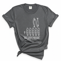Load image into Gallery viewer, God Always Provides Shirt - God's Math Bible Verse Tee