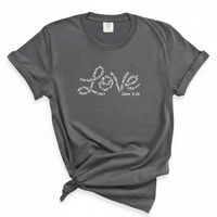 Load image into Gallery viewer, For God So Loved The World Comfort Colors Soft Tee