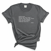 Load image into Gallery viewer, Grace Be With You Shirt Paul Letter - Funny Christian Shirt