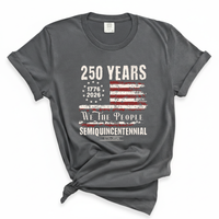 Load image into Gallery viewer, 250 Years America Patriotic Shirt Comfort Colors Tee