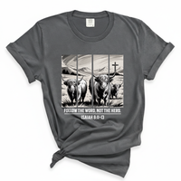 Load image into Gallery viewer, Follow The Word Not The Herd - Comfort Colors Tee