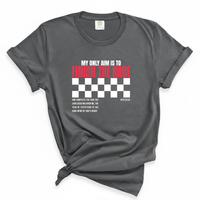Load image into Gallery viewer, Finish the Race - Faithful Servant Tee Inspirational Christian Gift