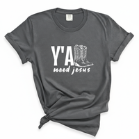 Load image into Gallery viewer, Y'all Need Jesus Shirt - Funny Christian Tee