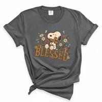Load image into Gallery viewer, Blessed Snoopy - Comfort Colors Tee