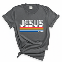 Load image into Gallery viewer, Jesus Is King Shirt - Comfort Colors Tee