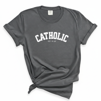 Load image into Gallery viewer, Catholic Est. 33 AD - Comfort Colors Tee