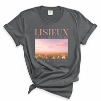 Load image into Gallery viewer, Lisieux Do All That You Do With Love - Catholic Comfort Colors Women's Tee