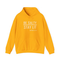 Load image into Gallery viewer, Be Salty - Stay Lit Trendy Unisex Hoodie
