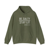 Load image into Gallery viewer, Be Salty - Stay Lit Trendy Unisex Hoodie
