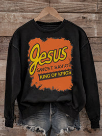 Load image into Gallery viewer, Jesus Sweet Savior - Christian Sweatshirt
