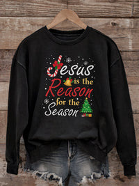 Load image into Gallery viewer, Jesus Is The Reason For The Season - Christmas Sweatshirt
