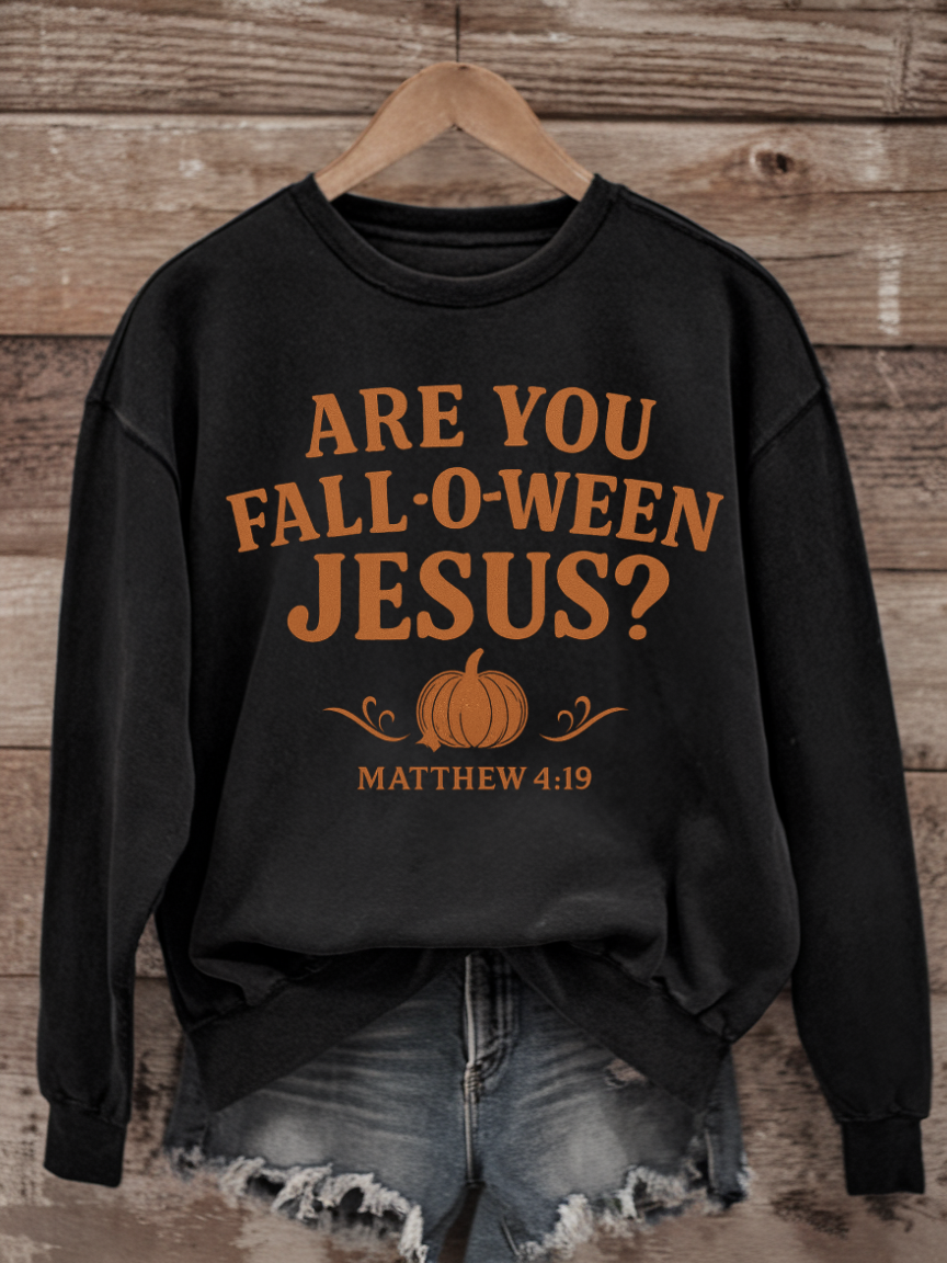 Are You Fall-O-Ween Jesus Shirt | Christian Pumpkin Fall Halloween Scripture Tee