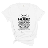 Load image into Gallery viewer, Funny Daughter Shirt - I'm Not A Perfect Daughter Comfort Colors Tee