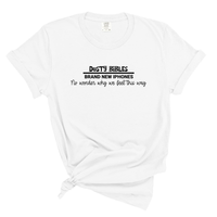 Load image into Gallery viewer, Dusty Bibles Brand New IPhones Comfort Colors Tee