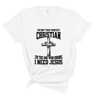 Load image into Gallery viewer, I'm Not That Perfect Christian - Comfort Colors Tee