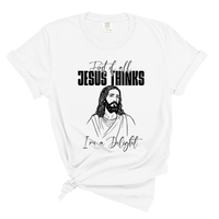 Load image into Gallery viewer, First of All Jesus Thinks I'm A Delight - Comfort Colors Tee