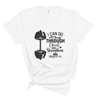 Load image into Gallery viewer, I Can Do All Things Through Christ - Comfort Colors Tee
