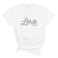 Load image into Gallery viewer, For God So Loved The World Comfort Colors Soft Tee