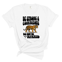 Load image into Gallery viewer, Be Strong And Courageous - Joshua 1:9 Comfort Colors Tee