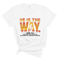 Load image into Gallery viewer, Jesus The Way The Truth The Life - Comfort Colors Tee