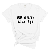 Load image into Gallery viewer, Be Salty Stay Lit Comfort Colors Tee