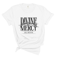 Load image into Gallery viewer, Jesus I Trust In You - Divine Mercy Comfort Colors Tee