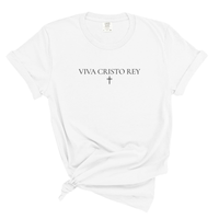 Load image into Gallery viewer, Viva Cristo Rey Shirt Catholic Devotion Tee