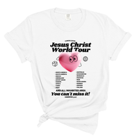 Load image into Gallery viewer, Jesus Christ World Tour - Comfort Colors Women's Tee