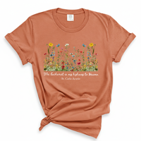 Load image into Gallery viewer, Wildflower Catholic Shirt, St Carlo Acutis Comfort Colors Tee