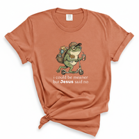 Load image into Gallery viewer, I Could Be Meaner But Jesus Said No - Christian Humor Shirt