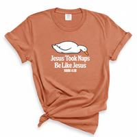 Load image into Gallery viewer, Jesus Took Naps Shirt Be Like Jesus - Funny Christian Goose Shirt