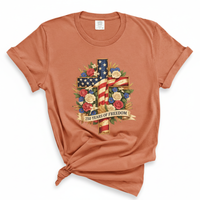 Load image into Gallery viewer, 250 Years of Freedom America Patriotic Shirt Comfort Colors Tee